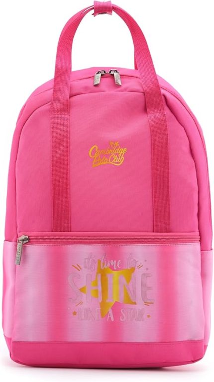 Polo Club Like A Star Ön Bölmeli Kız Çocuk İlkokul Çantası Fuşya