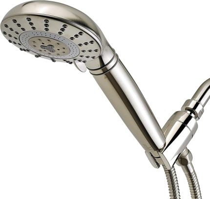 Showers Pure 7 Ayar Filtreli 1,75 GPM Fırçalanmış Nikel Duş Kolu