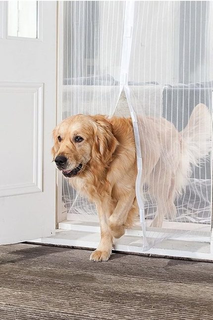 safestore Pratik Manyetik Mıknatıslı Beyaz Kapı Pencere Sinekliği Tülü 105 X 210 Cm