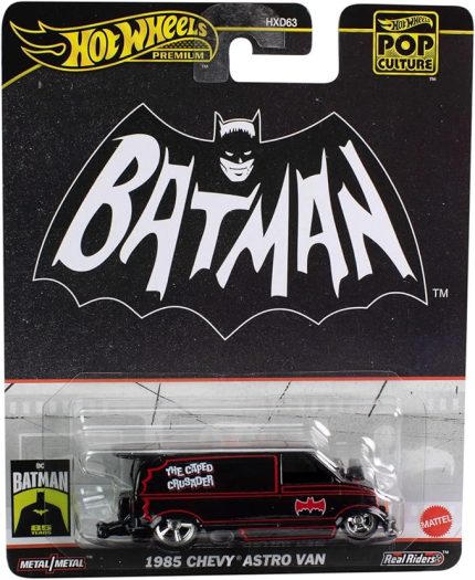 Wheels Pop Cultur: Chevy Astro Van 1985 (Batman)