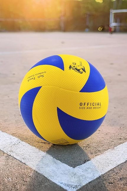 Topu Lamineli Beton Zemin Soft Touch İç-Dış Mekana Uygun 8 Panel Sarı-Mavi 280 Gram