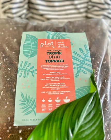 Özel Karışım İç Mekan Bitki Toprağı/Tropik Bitki - Çiçek Toprağı / 5-10-15-25 LİTRE (5 LİTRE)