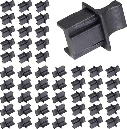 Ağ Soketi Lan Bağlantı Noktası Toz Kapağı, Snhwarz Ethernet Bağlantı Noktası RJ45 RJ-45 Toz Önleyici Fiş Kapağı 50P Parça