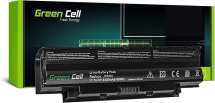 Cell J1KND dizüstü bilgisayar bataryası DELL Inspiron 13R N3010/14R N4010/15 M5030 M5040 N5040/15R M5010 M501r/Q15R M5110 Standard - Green Cell Zellen 4400 mAh Siyah DE01_AD_2