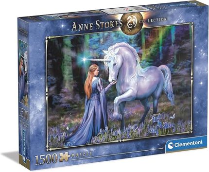 - 1500 Parça Anne Stokes Yetişkin Puzzle - Bluebell Woods