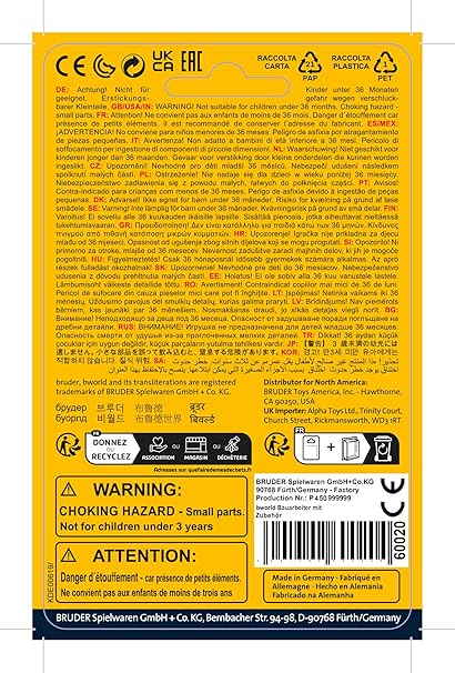 Bworld B World - İnşaat İşçisi Ve Aksesuarları Ölçekli Model - Görsel 3