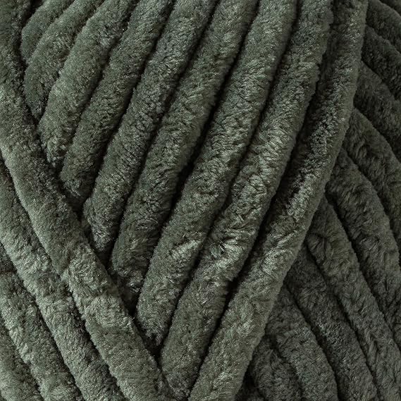Han Jumbo Kadife 150gr 43m Örgü İpi (Nane Yeşili) - Görsel 2