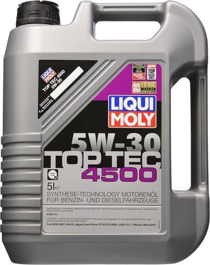 Moly Top Tec 4500 5W-30 5 l Otomotiv Bakım Ürünü