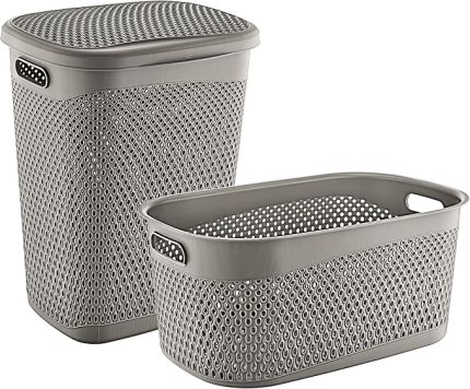 Katre Kirli Çamaşır Sepeti Ve Çamaşır Selesi Set Terra TRN-170-171-05