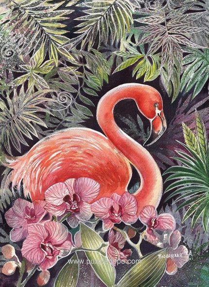 Puzzle 41097 Flamingo - 1000 Parça - Tatiana Plovetskaya