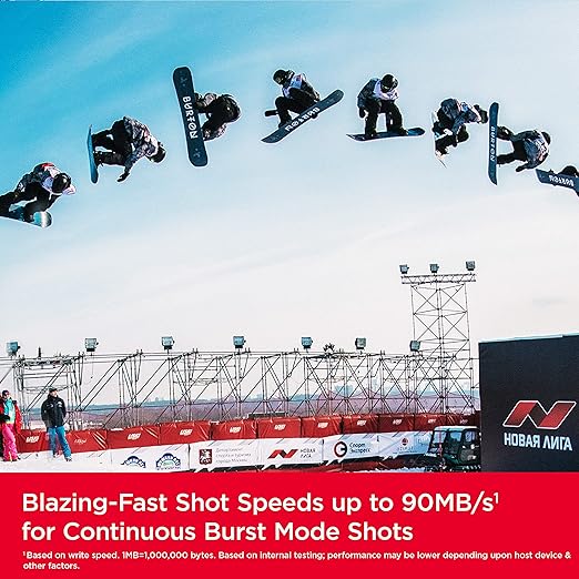 Extreme PRO SDXC UHS-I Hafıza Kartı, 128 GB, 200 MB/sn Aktarım Hızı, U3: UHS Speed Sınıf, V30: Speed Sınıf, 4K UHD Videolar, QuickFlow Teknolojisi, Isıya Dayanıklı - Görsel 3