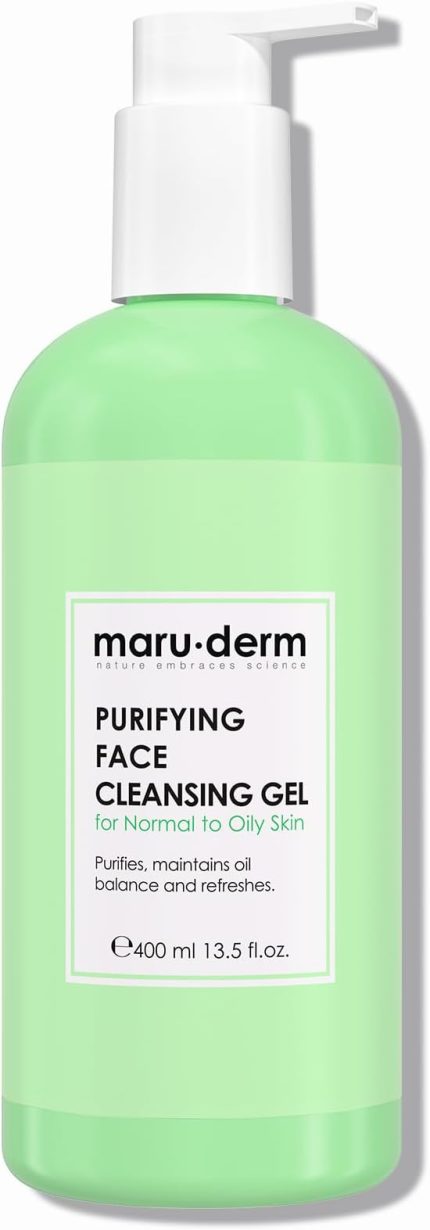 Karma ve Yağlı Ciltler için 400 ml Yüz Yıkama Jeli