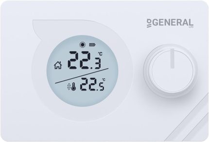 HT220 RF Kablosuz Oda Termostatı (Beyaz)