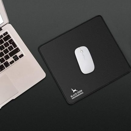 Deer Oyuncu Mouse Pad, Fare Altlığı, Kenar Dikişli, Kaymaz Taban, Ofis Tipi, Pürüzsüz Yüzey, Çalışma Masası Altlığı (30x25 S)