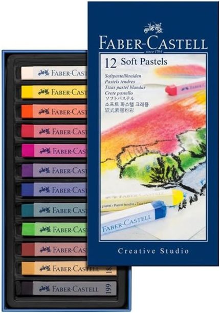 Creative Studio Toz Pastel Boya (Soft), 12 Renk