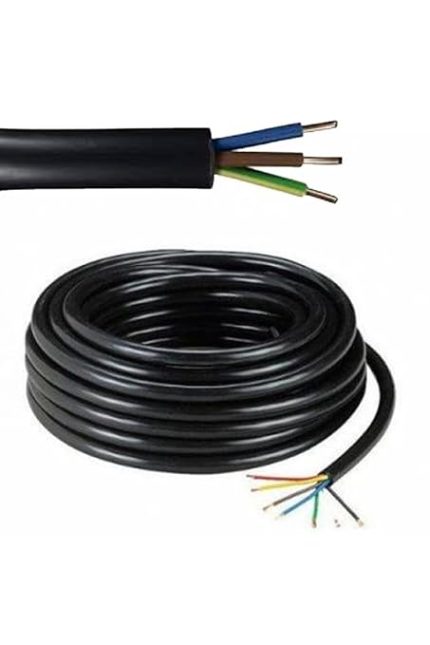 Kablo 3x1.5 Ttr Kablo Cca 100 Metre Siyah,