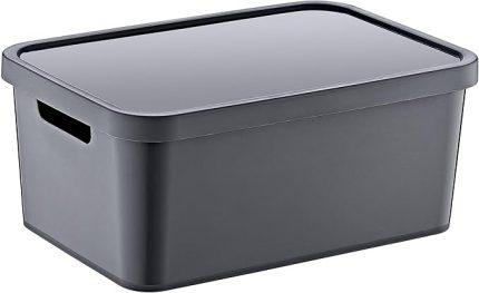 Stafi Çok Amaçlı Kapaklı Kutu 4,5 LT ANTRASİT
