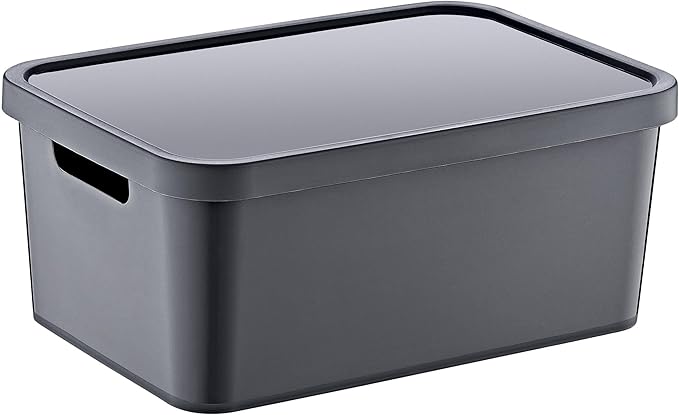 Stafi Çok Amaçlı Kapaklı Kutu 4,5 LT ANTRASİT
