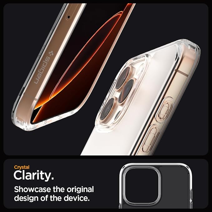 iPhone 16 Pro Max ile Uyumlu Kılıf Ultra Hybrid Frost Sararmaya Dayanıklı Mat Beyaz Şeffaf Kapak - ACS07993 (Spigen TR Garantili) - Görsel 3