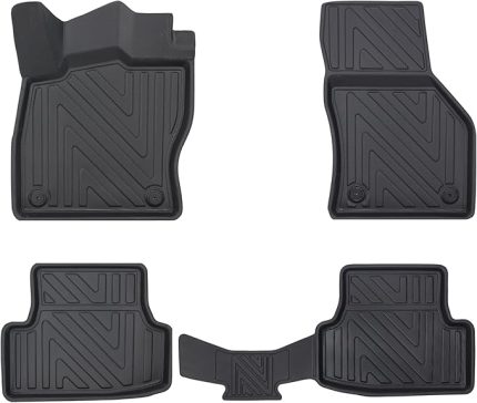 Kaymaz Taban Havuzlu Araç Paspası | Audi A1 Hatchback (2018+) ile Uyumlu Araç Paspası