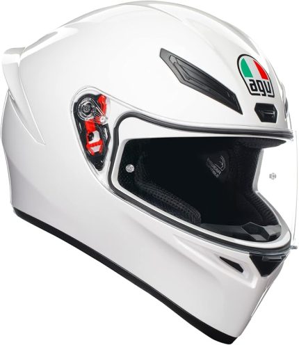 K1 S Motosiklet Kaskı Mono Kapalı Kask White M