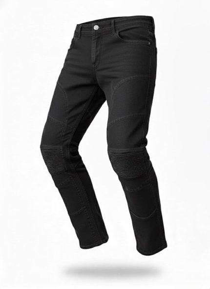 Dublin 2 Siyah Kevlar Motosiklet Kot Pantolonu 32/32