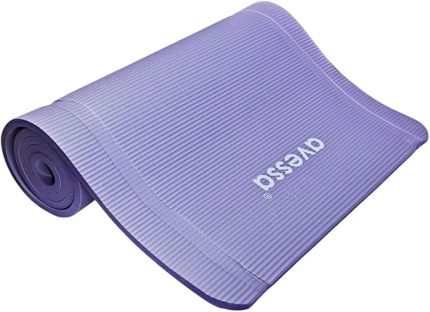 10 Mm Yoga Minderi, Kaymaz, Ev & Spor Salonu, Hafif, Mor