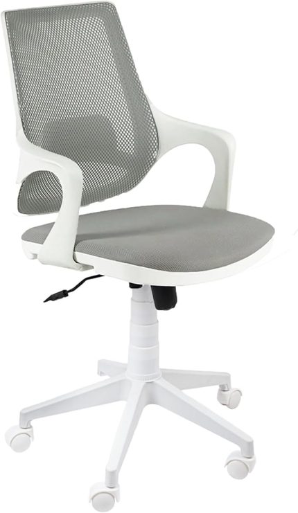Beyaz Çalışma Koltuğu, Ofis Sandalyesi, Bilgisayar Koltuğu, Bilgisayar Ofis Sandalyesi