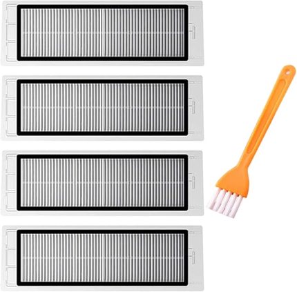 S5 Max S6 Pure S6 Max S6 MaxV S65 S60 S6 S55 S51 S50 S5 için 4 adet HEPA Filtre