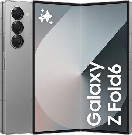 Galaxy Z Fold6, Yapay Zeka (AI) Telefon, 12GB RAM, 256GB Hafıza, Gümüş, Android Akıllı Telefon, 50MP Kamera, Büyük Ekran, Çoklu Görev, S Pen, Uzun Pil Ömrü (Samsung Türkiye Garantili)