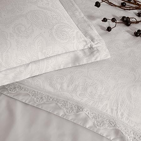 Pamuk Blanca Nevresim Takımı Vizon Çift Kişilik - Görsel 2