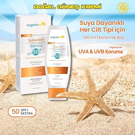 50+ Yüz ve Vücut Güneş Kremi 100ML – Leke Karşıtı, Yüksek Korumalı, Suya Dayanıklı, Her Cilt tipine uygun, Vegan - Görsel 5
