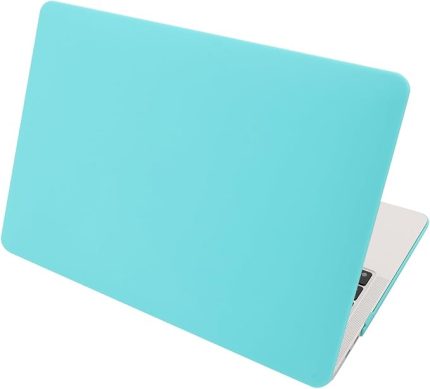 MacBook Air Kılıf 13 inç A1369 A1466 Uyumlu Mat TPU Sert Kapak İnce Hafif Koruyucu Hard Shell Darbe Emici Laptop Kılıfı Çizilmelere Karşı Koruma Turkuaz