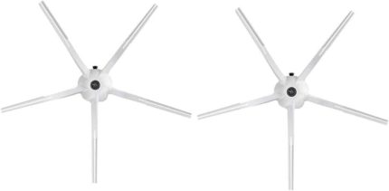 Roborock ile uyumlu S7 2li Beyaz Yan Fırça, Roborock S7 S7 Max T7 T7S Yedek Parça 2 adet Beyaz Yan Fırça