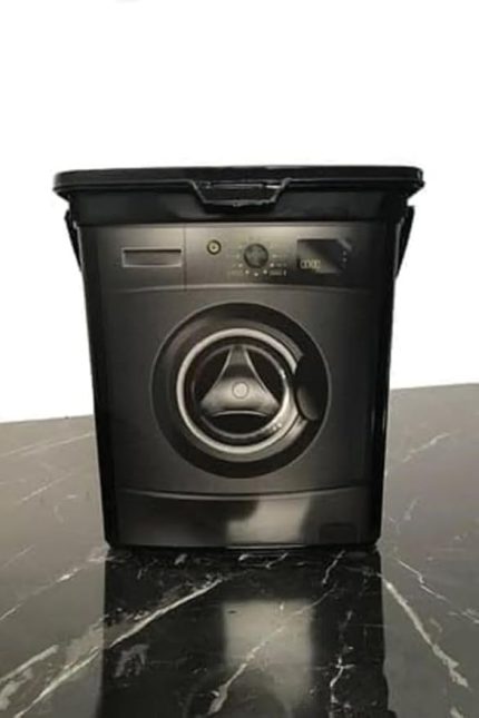 Makinası Görünümlü Deterjanlık (SİYAH)