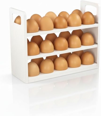 Buzdolabı Raf Düzenleyici 30'lu Yumurta Kutusu