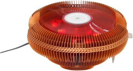 Işıklı FCL-F1013G 4 Led INTEL 1366/115X-AMD AM2/AM2+/AM3/AM4 CPU FANI İntel Ve Amd Uyumlu Cpu İşlemci Soğutucu Fanları (FCL-F1013G)