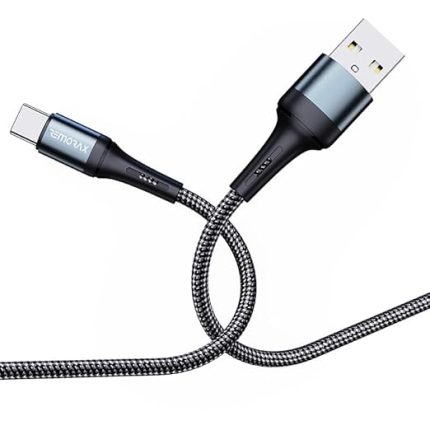 USB A-C Hızlı Şarj Kablosu, Siyah (100 CM)