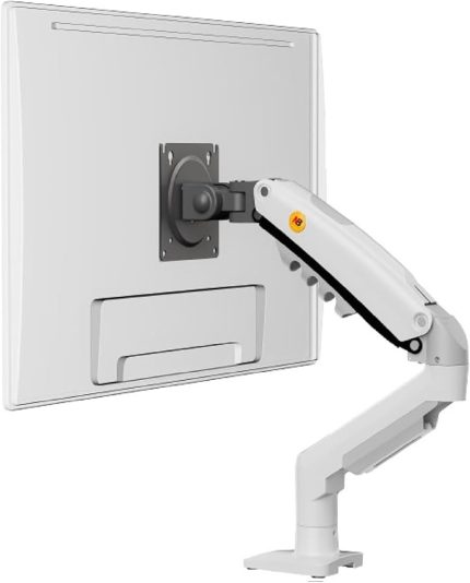 Bayou NB F80 Amortisörlü 2-9 kg Monitör Standı 2026 Versiyon (Beyaz)