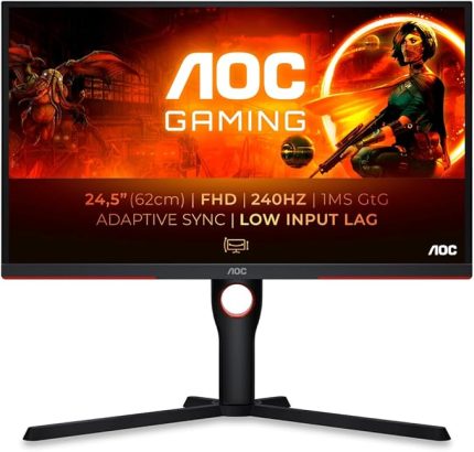 25G3ZM 24.5 0.5 ms Full HD Pivot 240 Hz Oyuncu Monitörü