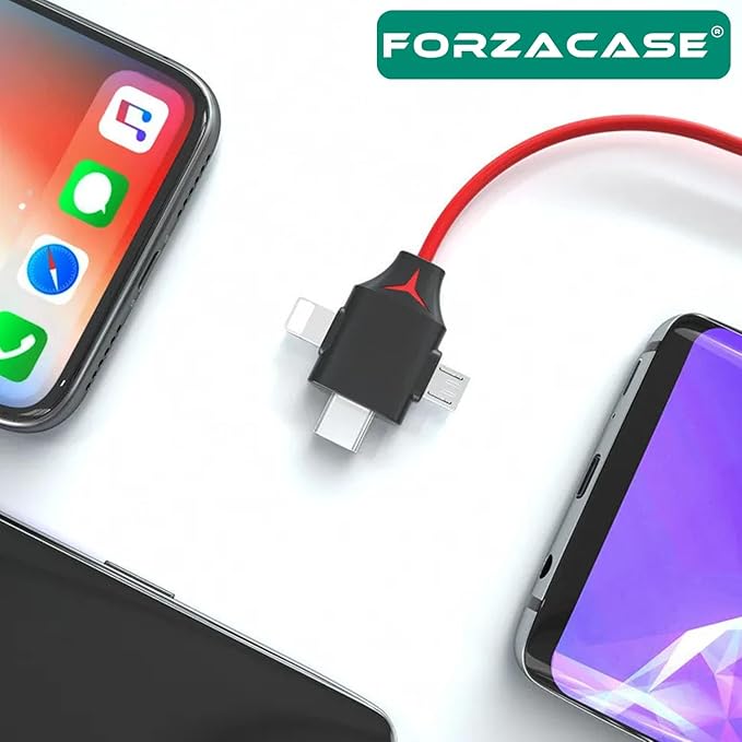 Görüntü Aktarıcı Kablo Lightning Type-C Micro USB to HDMI Dönüştürücü - FC450 - Görsel 3