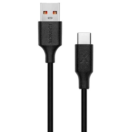 to Type-C ile Uyumlu iPhone ve Samsung ile Uyumlu Hızlı Şarj ve Data Kablosu 100 cm (Siyah)