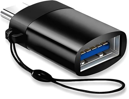 & Type-C USB Dönüştürücü – Yüksek Hızlı Veri Aktarımı, Telefon için Lightning to USB Dönüştürücü, Klavye, Mouse, Kart Okuyucu ve Oyun Kumandası ile Uyumlu, HA-06, EVINTO (Type-C)