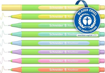 LINE-UP FİBER UÇ KLM 0,4 PASTEL 8Lİ SET 191088