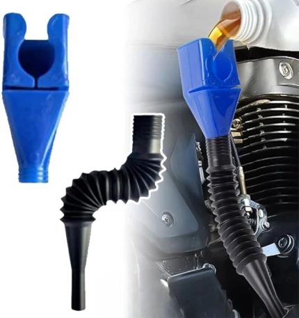 ve Motorsikletler İçin Katlanabilir Plastik Motor Yağ Hunisi