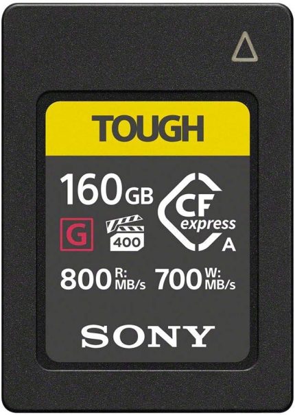 CEA-G160T Compact Flash Express Bellek Kartı (160 GB, Tip A, 800 MB/s Okuma, 700 MB/s Yazma)