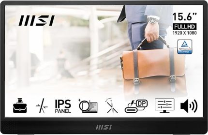 Pro MP161 E2 15.6" 4ms (GTG) 60Hz Adaptive-Sync IPS Full HD Taşınabilir Monitör