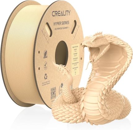 Resmi 3D Yazıcı Filamenti, Hyper PLA Yüksek Hızlı Filament, 1,75 mm 3D Baskı Filamenti, Yüksek Hızlı Baskı için, Boyut Doğruluğu +/-0,02 mm, 1 kg/ Makara - Cilt