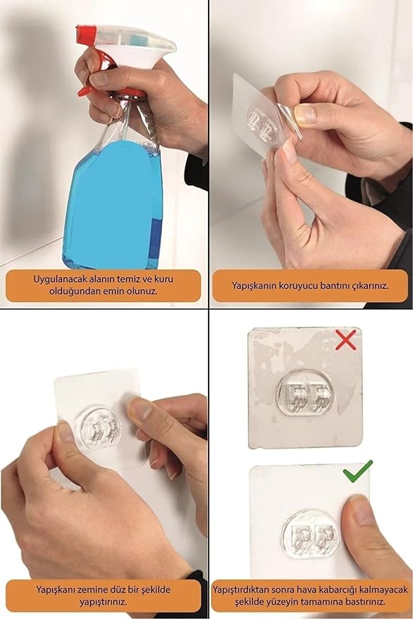 Ömür Boyu Paslanmaz Ayarlanabilir Raf Banyo Düzenleyici Şampuanlık Siyah - Beyaz LŞ-03 - Görsel 4