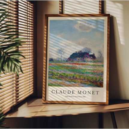 Tanıtım Monet Çerçevesiz Poster, Modern Dekoratif Çerçevesiz Poster, Tablo, Monet-10, 21 x 30